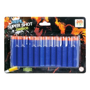 REFIL DARDOS SUPER SHOT C/ 12 PEÇAS - COM INMETRO - DMT5161