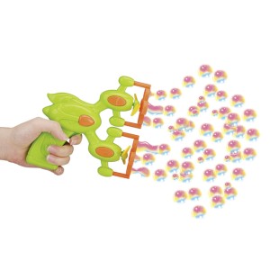 PISTOLA LANÇA BOLHA MANIA DE BOLHA A PILHA - COM INMETRO - DMT5344