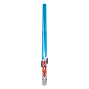 ESPADA SPACE WEAPON DARK SABRE RETRÁTIL COM LUZ E SOM AZUL- COM INMETRO - DMT5407-AZ
