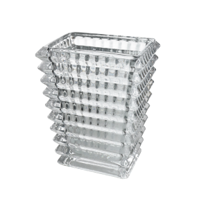 MINI VASO DECORATIVO DE VIDRO 7,5X5,5X9,5CM - F232422