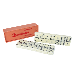 MINI,JOGO,DOMINÓ,PLÁSTICO,28PEÇAS,CAIXAPLASTICA,IM42066
