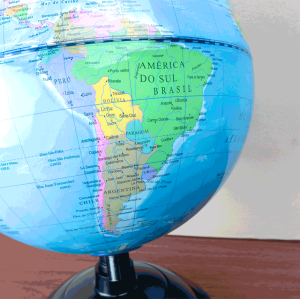 GLOBO TERRESTRE DECORATIVO PVC 30CM - IM49068