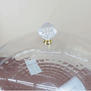 SUPORTE COM TAMPA PARA BOLO DE PLÁSTICO PET - FJ91351