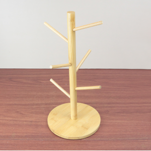 SUPORTE PARA XÍCARAS DE BAMBU 34CM - CX217