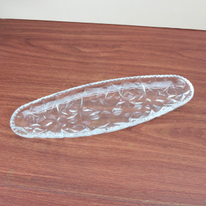 TRAVESSA DE VIDRO OVAL FRANCE 30,8CM - GA10035