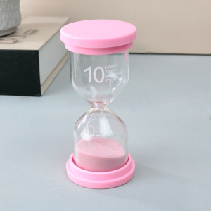 AMPULHETA DE VIDRO 10  MINUTOS 9,5CM - 7625-10M-RS
