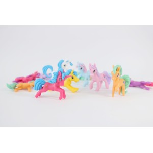 KIT PONEY DIVERTIDO COM 12 PEÇAS MY LOVELY HORSE- COM INMETRO - FF-1216