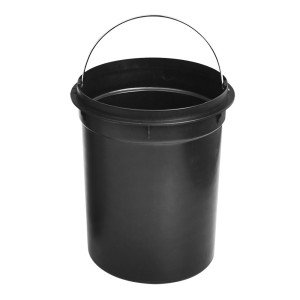 LIXEIRA DE INOX COM PEDAL 5 LITROS CESTO INTERNO EM PLASTICO - DMH5258
