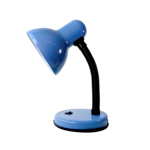 LUMINARIA DE MESA HASTE FLEXIVEL BIVOLT 31 CM - 203B-AZ