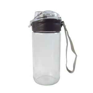 GARRAFA SQUEEZE DE VIDRO 500ML - R151918-CZ