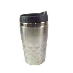 COPO TERMICO DE INOX COM TAMPA COLORIDA 350 ML - HG85030-PT
