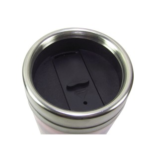 COPO TÉRMICO AMOR EM INOX E PLÁSTICO TAMPA DE ENCAIXE  450 ML - 97355-VM
