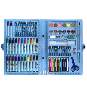 ESTOJO ESCOLAR 86 PECAS MENINO CARRO LARANJA - MT86BOY-LJ