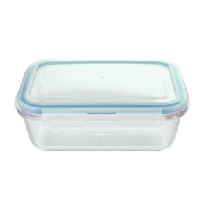 POTE DE VIDRO COM TAMPA HERMÉTICA 850 ML - CA12228-AZ