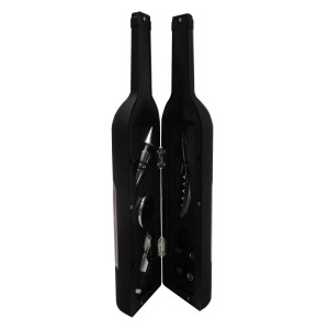 KIT VINHO ESTILO GARRAFA 5 PEÇAS - HD66409