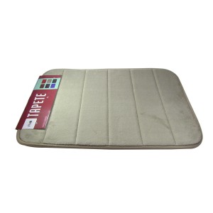 TAPETE PARA BOX DE BANHEIRO EM PVC 40X60 BEGE - 94894-BG