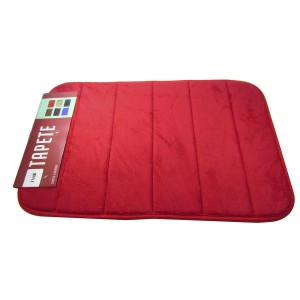 TAPETE PARA BOX DE BANHEIRO EM PVC 40X60 VERMELHO - 94894-VM