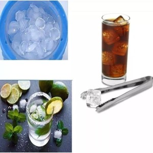 MINI BALDE FORMA DE GELO SILICONE ICE CUBE - NS2250