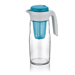 JARRA DE VIDRO COM INFUSOR E TAMPA 1,4L - BG0066-AZ