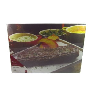 TABUA DE CORTE ANTI RESÍDUOS 35 X 25 CM DE VIDRO - VDA2562P-4