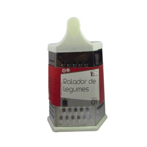 RALADOR METAL  DE LEGUMES 22,5X14 6 FACES - TRC7883-BR