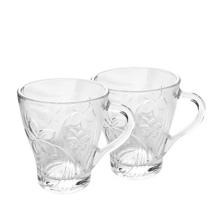 CONJ DE XICARAS LOTUS C/ 2 PCS - CAPACIDADE DE 200 ML - VDA09026