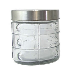 POTE DE VIDRO 600 ML - PORTA CONDIMENTO