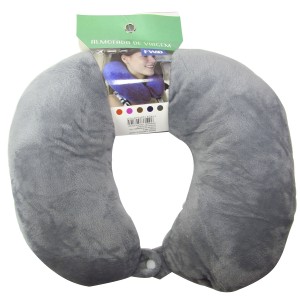 ALMOFADA DE PESCOÇO DE 100 % POLIESTER 30X30CM - 94814-CZ