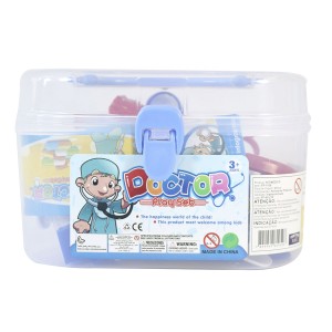 BRINQUEDO KIT MEDICO DOCTOR PLAY SET COM 16 PEÇAS - COM INMETRO - FF-1109