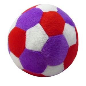 ALMOFADA PELUCIA BOLA P - 15 CM LILAS, BRANCO E VERMELHA - 313000124-COLOR