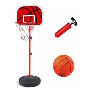 CESTA DE BASQUETE DE METAL COM 9 PEÇAS - DMT5092