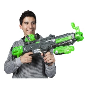 PISTOLA LANÇA DARDO DE PLÁSTICO23 PÇS - INMETRO - DMT5631