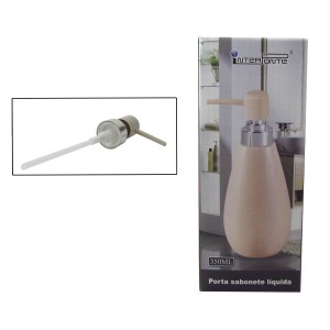 PORTA SABONETE LÍQUIDO DE CERÂMICA 350 ML - HU02201-BG
