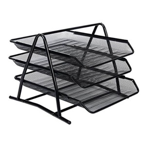 ORGANIZADOR DE DOCUMENTOS COM 03 DIVISÓRIAS - FG905-PT