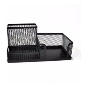 ORGANIZADOR PARA ESCRITÓRIO 03 ESPAÇOS DE METAL 10X20 - FG912-PT