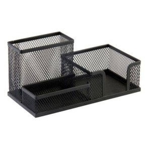 ORGANIZADOR PARA ESCRITÓRIO 03 ESPAÇOS DE METAL 10X20 - FG912-PT