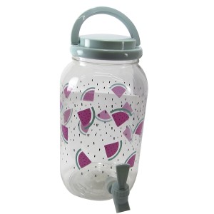 SUQUEIRA DE PLÁSTICO 3.3L  COM 4 COPOS DE PLÁSTICO  - 1637-AZ