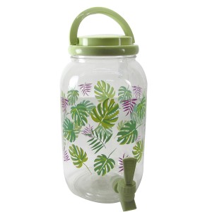 SUQUEIRA DE PLÁSTICO 3.3L  COM 4 COPOS DE PLÁSTICO  - 1637-VD