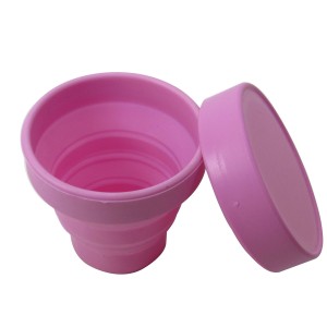 COPO DE SILICONE RETRÁTIL  E REUTILIZÁVEL COM CAPACIDADE DE 150ML - 139563 -RS