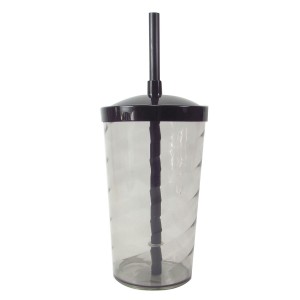 COPO COM CANUDO DE PLÁSTICO PARA LEMBRANÇAS E PERSONALIZAÇÕES 500 ML - 21-PT