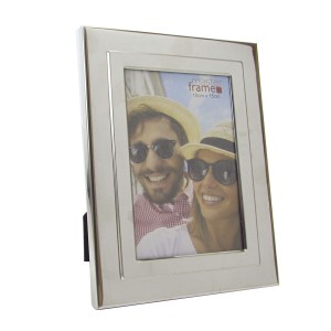 PORTA RETRATO PE GRAVATA DE METAL FOTO 10X15CM - YS5629