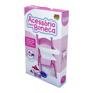 CADEIRA DE BONECA DE PLÁSTICO - DMT5372