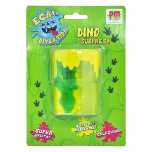 MELECA DIVERTIDA DINO SURPRESA 110GRAMAS - DMT5555-AM