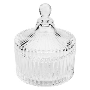 MINI BOMBONIERE DE VIDRO 10X7 CM - 7008