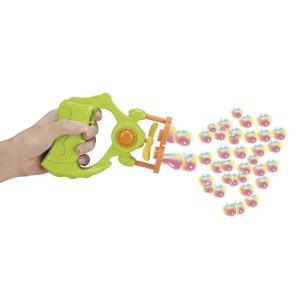 PISTOLA LANÇA BOLHA DEPLÁSTICO Á PILHA - COM INMETRO - DMT5343-VD