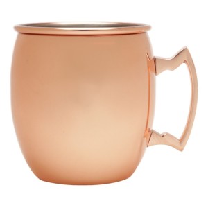 CANECA DE INOX REVESTIDA EM COBRE 550 ML - 6897