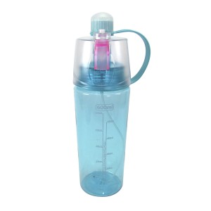 GARRAFA DE PLÁSTICO COM BORRIFADOR DE 600 ML - SM019-TI