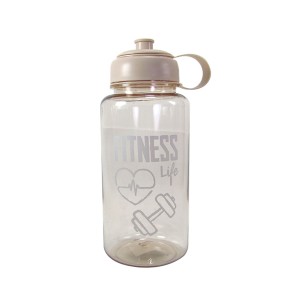 GARRAFA PLASTICA SQUEEZE 1.L FITNESS LIFE - 95351-RS