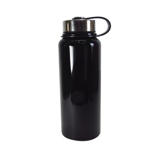GARRAFA  DE INOX 1.1L COM BOLSA DE COURINO E ALÇA - WC409499 -PT