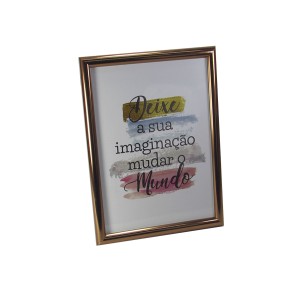 PORTA RETRATO PÉ GRAVATA DE PLÁSTICO 15X20CM - 97488-CO